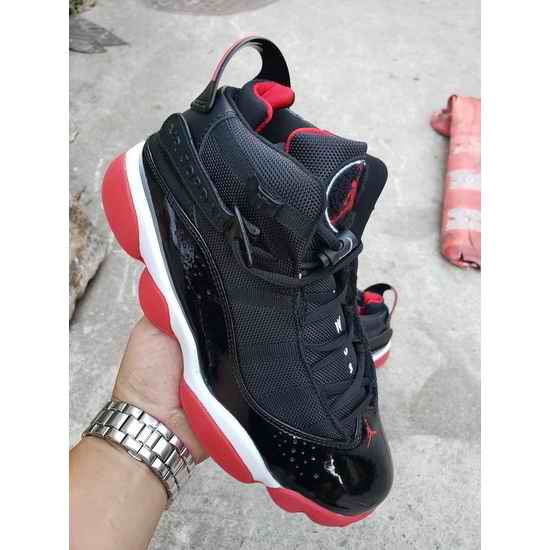 Air jordan Six RINGS Men Shoes Black Red